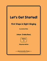 Let's Get Started! Digital File Reproducible PDF cover